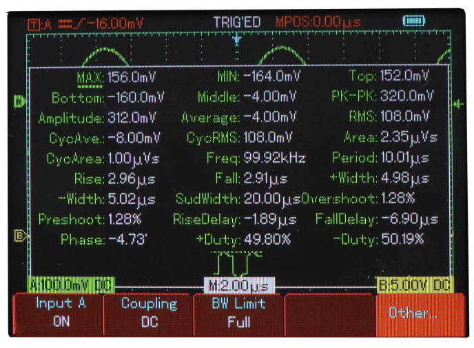 UTD1102C Handheld Oscilloscope - Image 10
